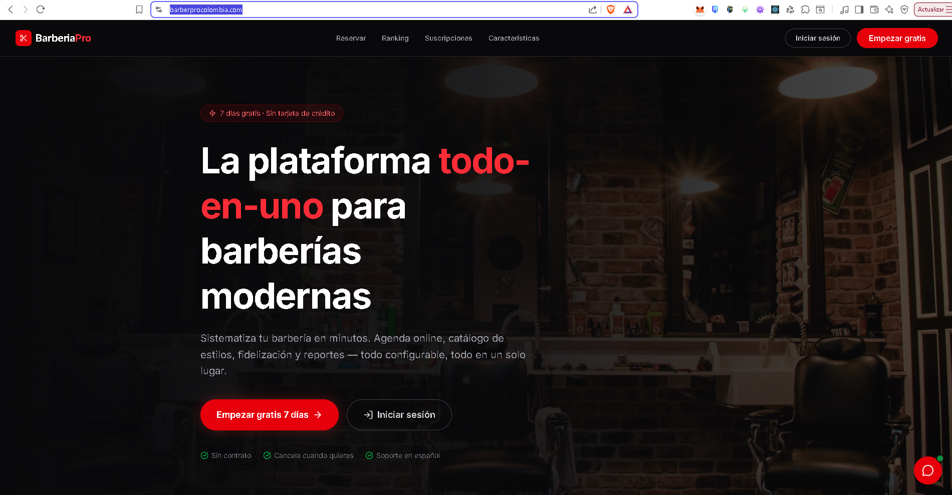 Barber Pro Colombia